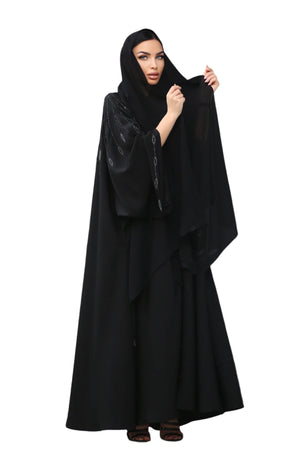 FLY CRYSTALIZED SOALON BISHT ABAYA