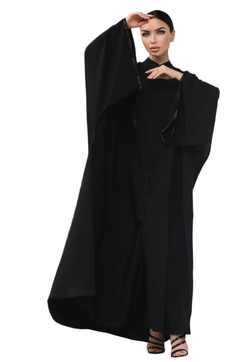 FLY CRYSTALIZED SOALON BISHT ABAYA